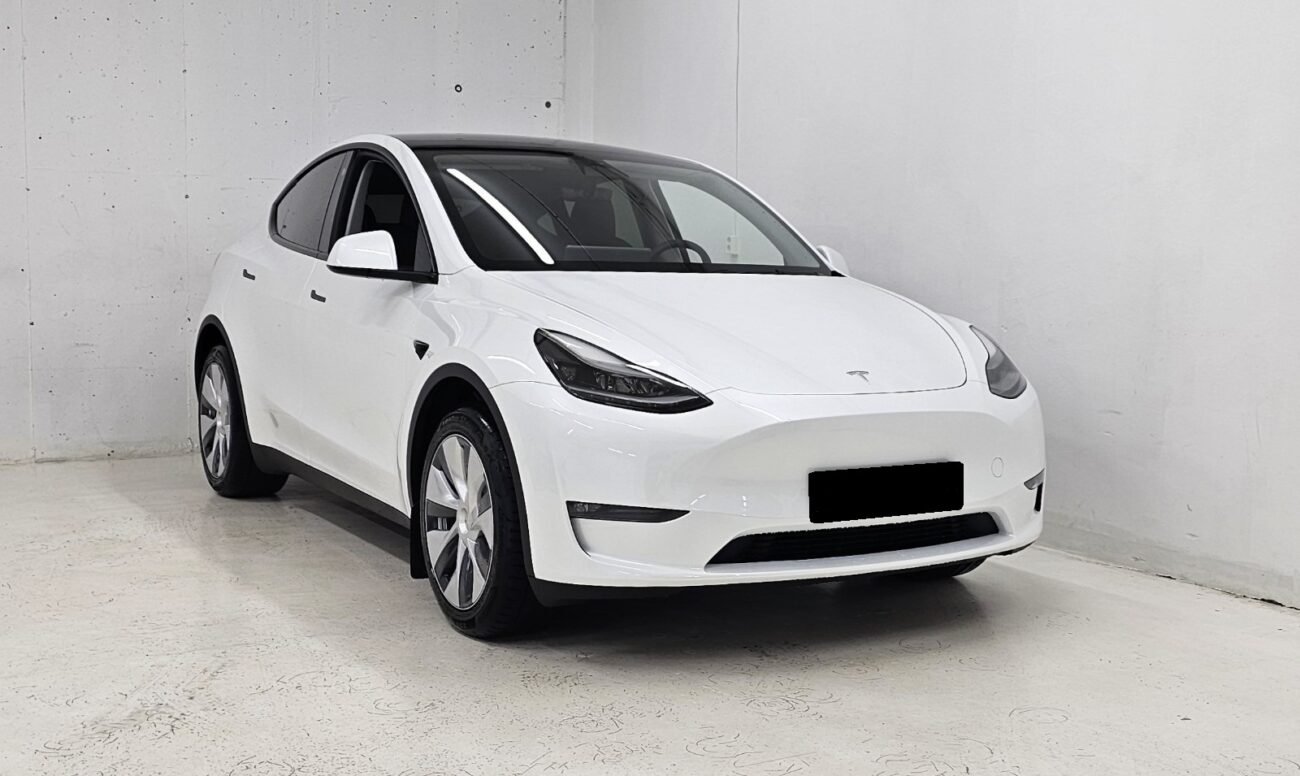 TESLA MODEL Y LONG RANGE BLANC 2023 - Image 1